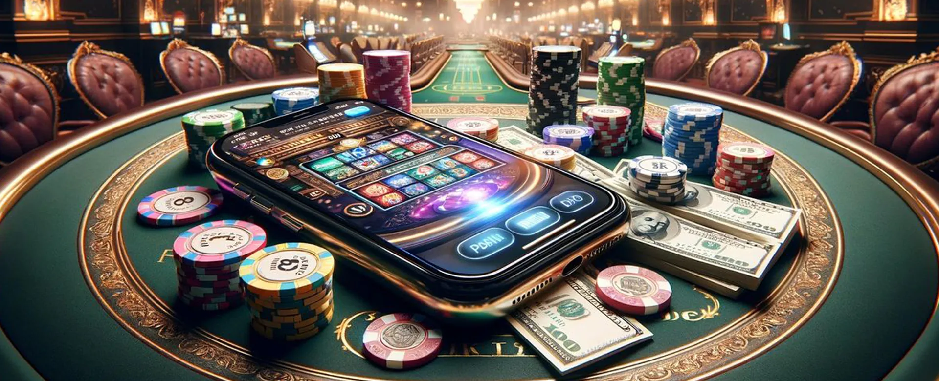 Dynamic online casino interface with PAGCOR branding, showcasing secure and exciting gaming in the Philippines.