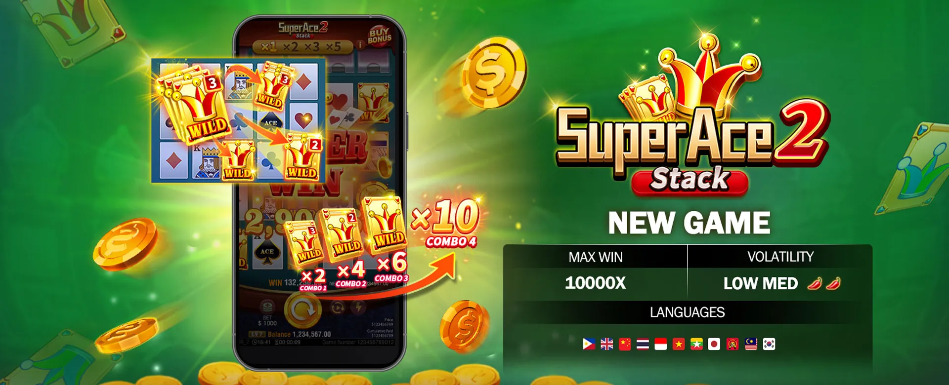 Luxurious VIP gaming experience with PAGCOR branding in gold and black